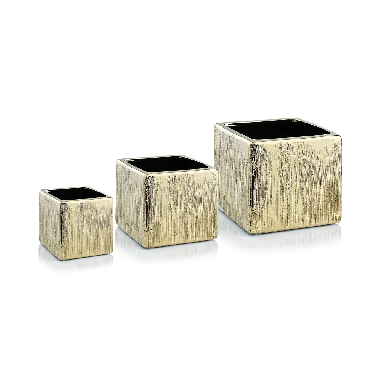 5 Inch Gold Square Cube - 12 Pieces 4 5 Inch Gold Square Cube - 12 Pieces - Image 4