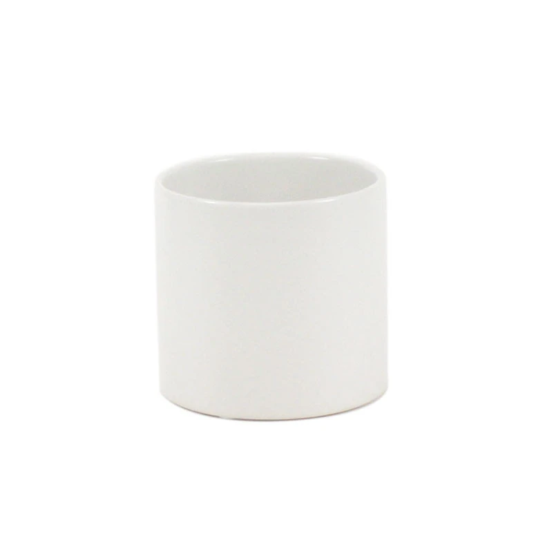 3.75" X 4" White Cylinder Ceramic - 24 Pieces 1 3.75" X 4" White Cylinder Ceramic - 24 Pieces