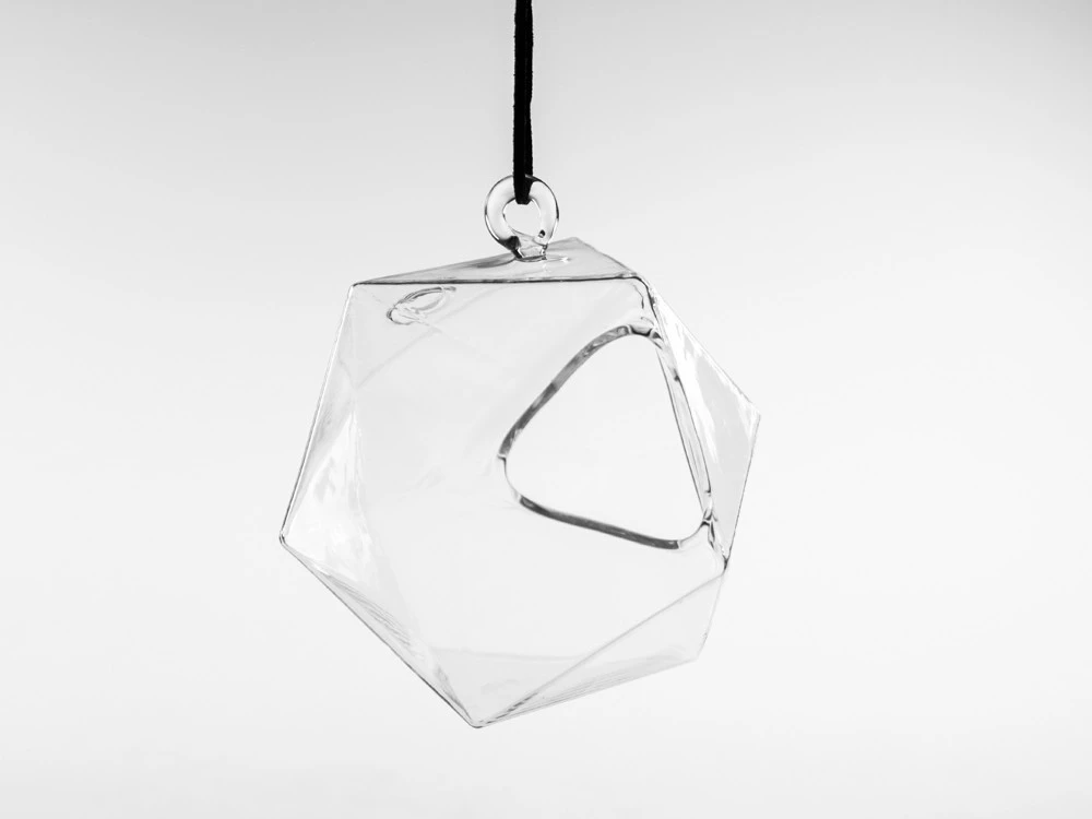 Icosahedron Frameless Geometric Terrarium - 24 Pieces 2 Icosahedron Frameless Geometric Terrarium - 24 Pieces - Image 2