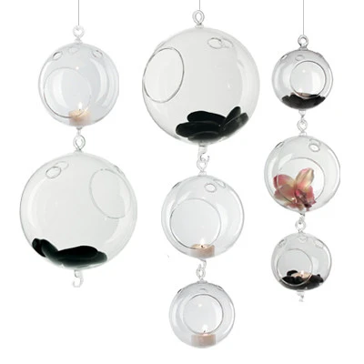 4" X 6" Hanging Round Terrarium Candle Holder, Double Hook - 48 Pieces 9 4" X 6" Hanging Round Terrarium Candle Holder, Double Hook - 48 Pieces - Image 9