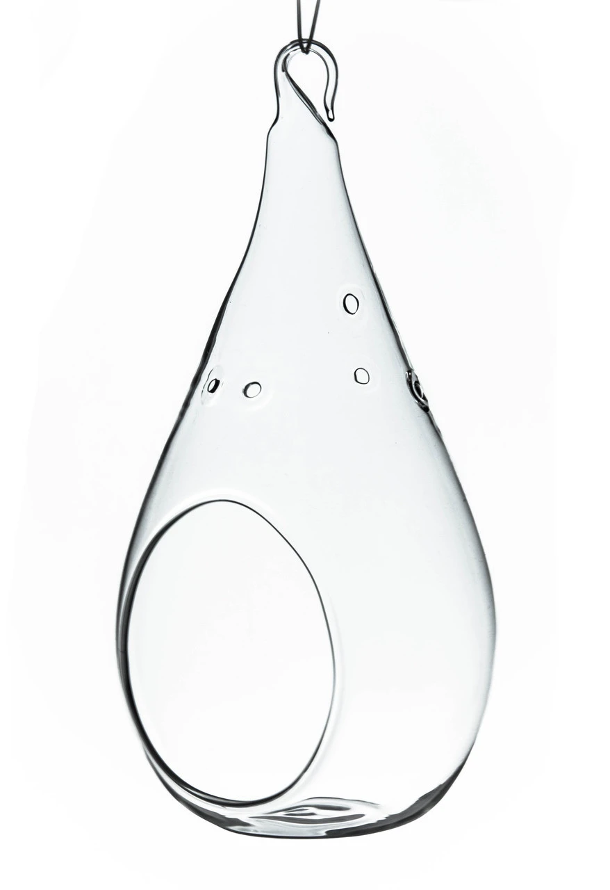 3.5" X 7" Hanging Pear Terrarium Candle Holder - 36 Pieces 4 3.5" X 7" Hanging Pear Terrarium Candle Holder - 36 Pieces - Image 4