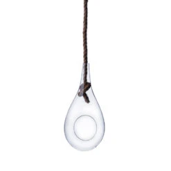 5" X 9.5" Rope Hanging Terrarium - 12 Pieces