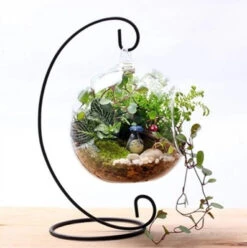 12.5" Large Metal Terrarium Hangers - 12 Pieces -Home Decoration Discount META001a 64750 85944.1663080517.1280.1280