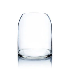 Clear Dome Shape Terrarium Bowl Glass Vase, 11.5 Inches High - 4 Pieces