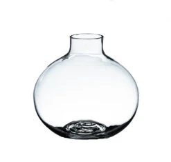 4 Inch Clear Small Round Bud Vase - 24 Pieces