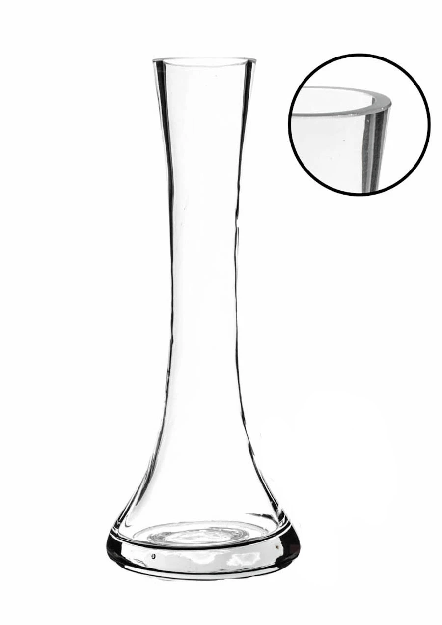 7.75 Inch Clear Small Round Bud Vase - 24 Pieces 1 7.75 Inch Clear Small Round Bud Vase - 24 Pieces