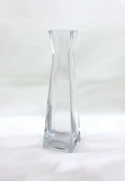 12" Bud Squared Glass Vase - 12 Pieces 5 12" Bud Squared Glass Vase - 12 Pieces - Image 5