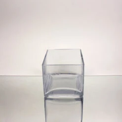 6" X 6" X 4" Block Glass Vase - 12 Pieces 7 6" X 6" X 4" Block Glass Vase - 12 Pieces -Home Decoration Discount VBV0604 31021.1369340063.1280.1280