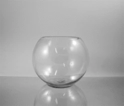 10" X 8" Clear Bubble Bowl Vase - 4 Pieces -Home Decoration Discount VBW0010 25755.1661950199.1280.1280
