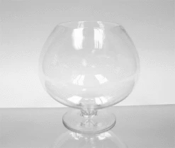 9" X 9" Glass Bowl Vase With Stem - 4 Pieces 7 9" X 9" Glass Bowl Vase With Stem - 4 Pieces -Home Decoration Discount VBW0909 92428.1421164804.1280.1280