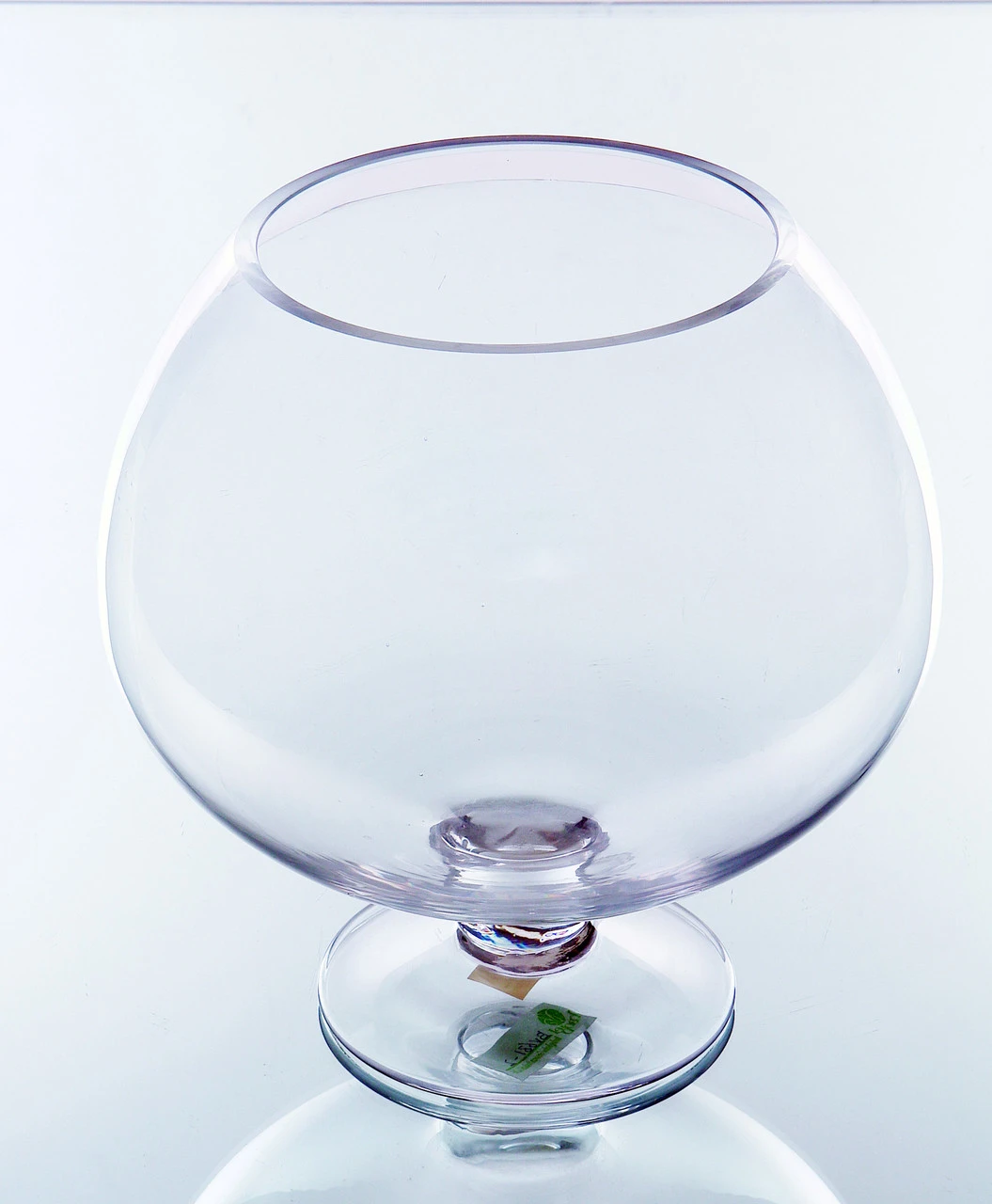 9" X 9" Glass Bowl Vase With Stem - 4 Pieces 3 9" X 9" Glass Bowl Vase With Stem - 4 Pieces - Image 3