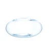 12" X 6" Clear Flat Oval Bubble Bowl Vase - 4 Pieces [Garden Bowl]