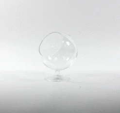 5" X 6" Clear Slant Cut Bowl Vase On Stem - 24 Pieces -Home Decoration Discount VCH4006 R 28292.1661957342.1280.1280