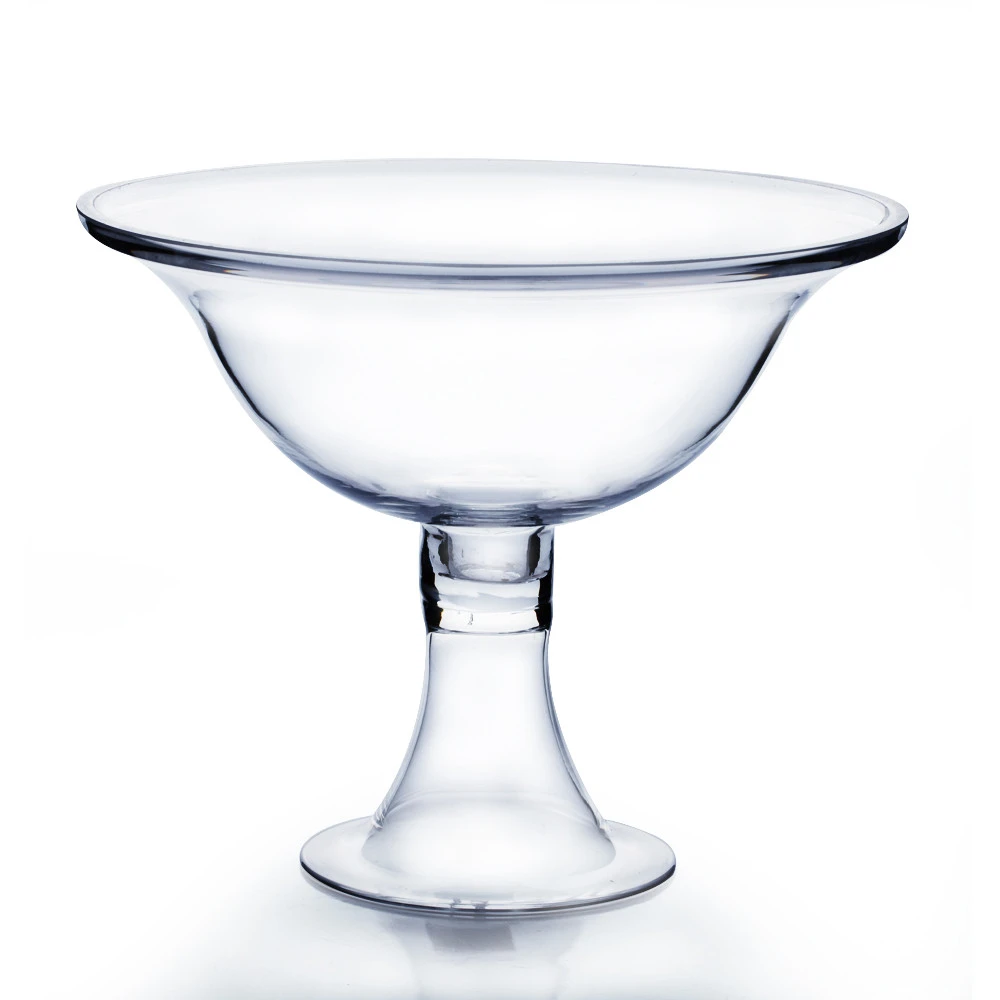 12" X 10" Center Bowl On Stand, Fused - 4 Pieces 1 12" X 10" Center Bowl On Stand, Fused - 4 Pieces