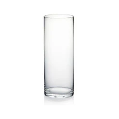3" X 8" Cylinder Glass Vase - 12 Pieces