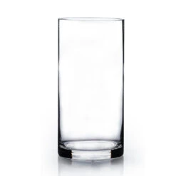 4" X 10" Cylinder Glass Vase - 12 Pieces