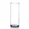 4" X 12" Cylinder Glass Vase - 12 Pieces