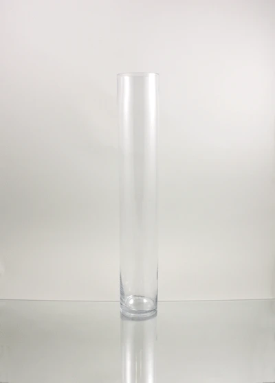 4" X 28" Cylinder Glass Vase - 6 Pieces 4 4" X 28" Cylinder Glass Vase - 6 Pieces - Image 4