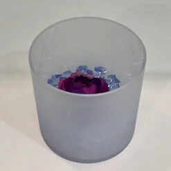 5" X 5" Frosted Cylinder Glass Vase - 12 Pieces -Home Decoration Discount VCY0505FR C2 63731.1628552445 51221.1643940830.1280.1280