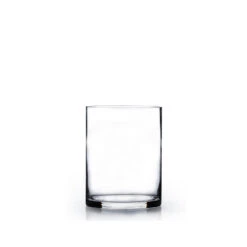 5" X 6" Cylinder Glass Vase - 12 Pieces