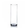 5" X 16" Cylinder Glass Vase - 6 Pieces