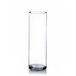 5" X 16" Cylinder Glass Vase - 6 Pieces