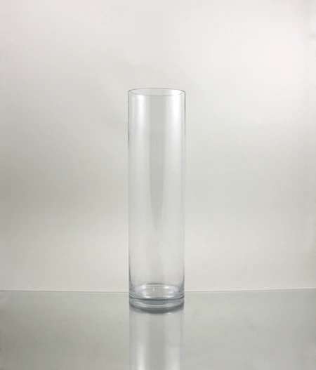 5" X 18" Cylinder Glass Vase - 6 Pieces 2 5" X 18" Cylinder Glass Vase - 6 Pieces - Image 2