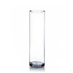 5" X 18" Cylinder Glass Vase - 6 Pieces