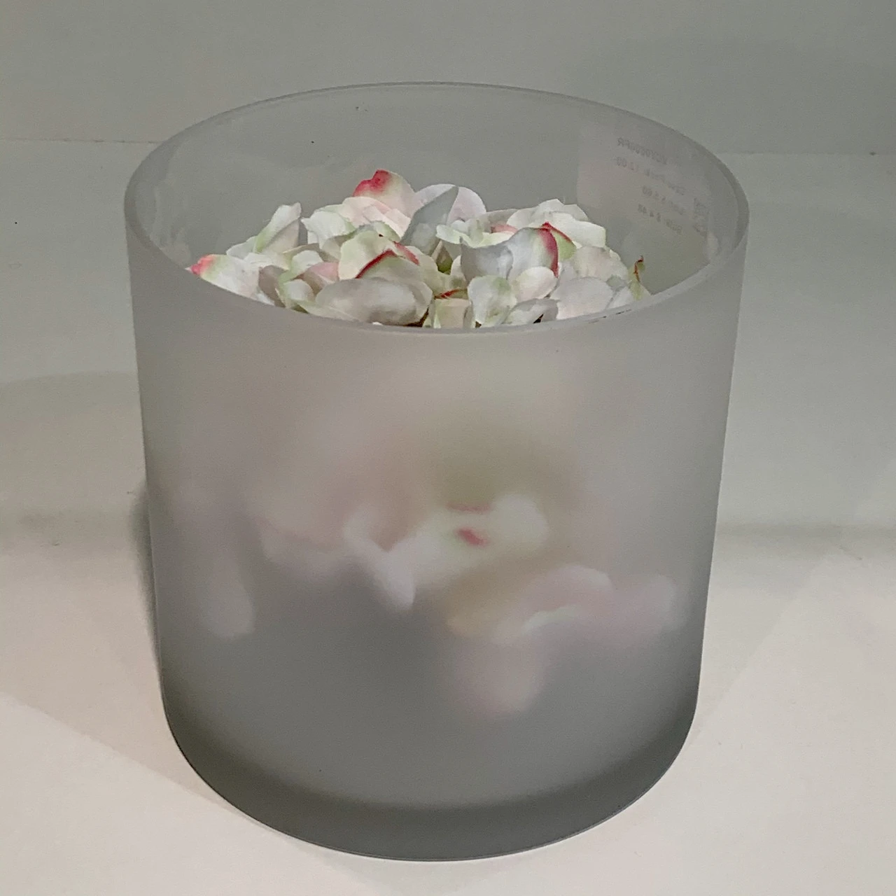 6" X 6" Frosted Cylinder Glass Vase - 12 Pieces 4 6" X 6" Frosted Cylinder Glass Vase - 12 Pieces - Image 4