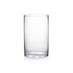 6" X 10" Clear Cylinder Vase - 6 Pieces