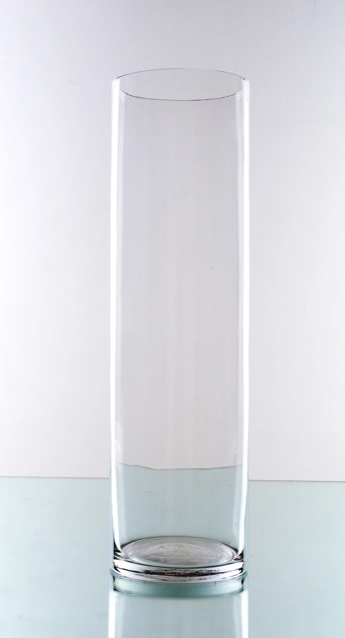 6" X 20" Cylinder Glass Vase - 6 Pieces 7 6" X 20" Cylinder Glass Vase - 6 Pieces - Image 7
