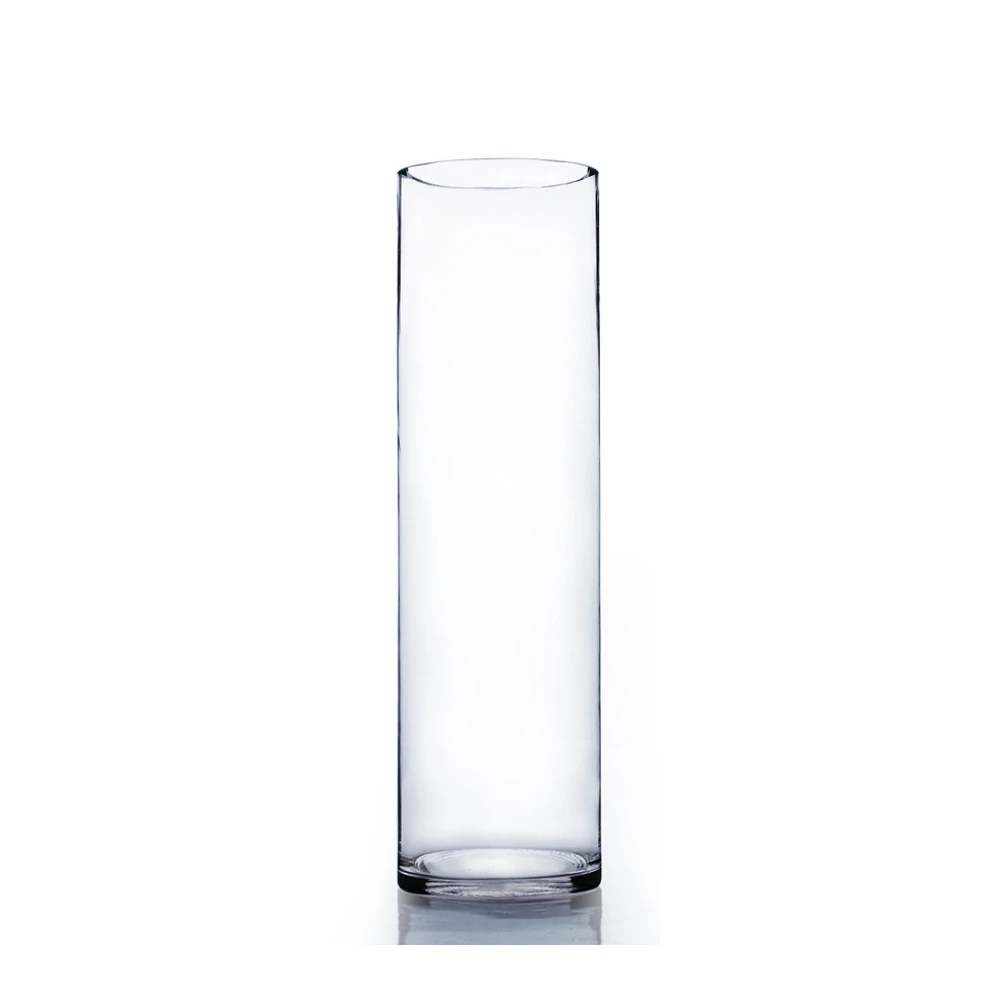 6" X 20" Cylinder Glass Vase - 6 Pieces 1 6" X 20" Cylinder Glass Vase - 6 Pieces