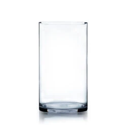 8" X 16" Cylinder Glass Vase - 4 Pieces
