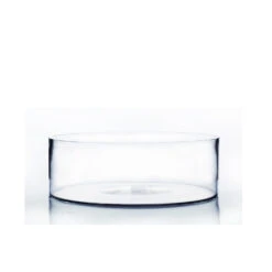 10" X 4" Cylinder Glass Vase - 8 Pieces