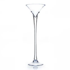 23" Martini Glass Vase - 2 Pieces