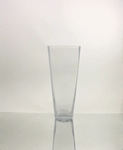 16" Taper Down Block Vase - 4 Pieces -Home Decoration Discount VTB0616 25904.1661954371.1280.1280