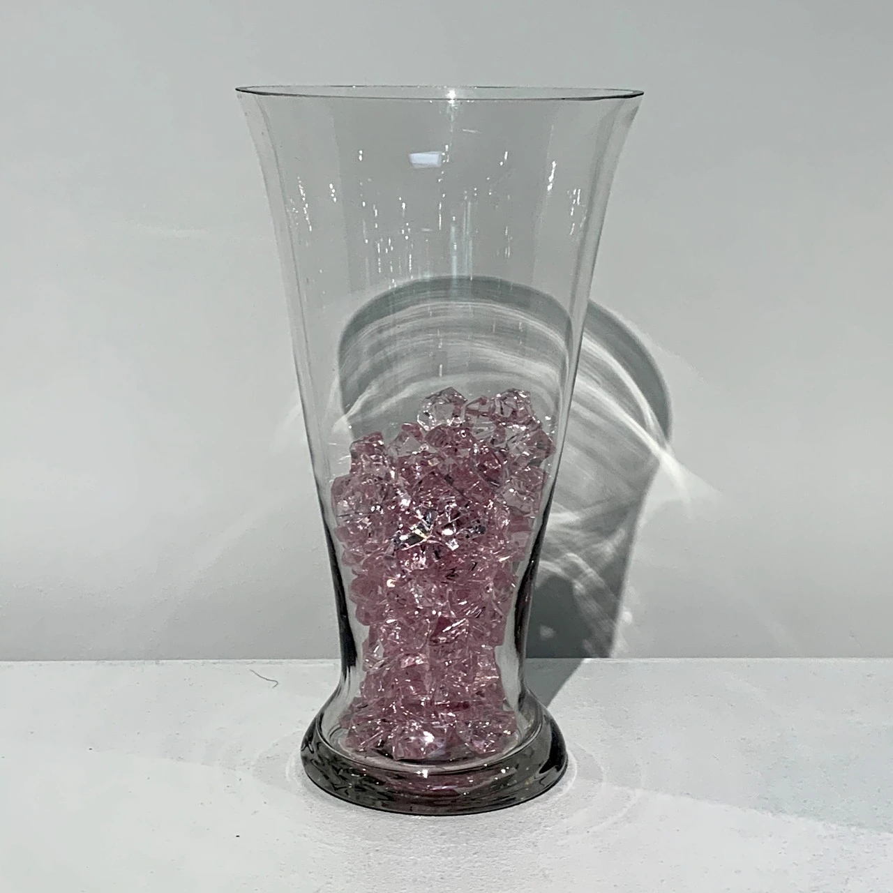 12 Inch Clear Taper Down Cylinder With Base - 6 Pieces 3 12 Inch Clear Taper Down Cylinder With Base - 6 Pieces - Image 3