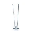 4" X 16" Clear Trumpet Vase - Case Of 8