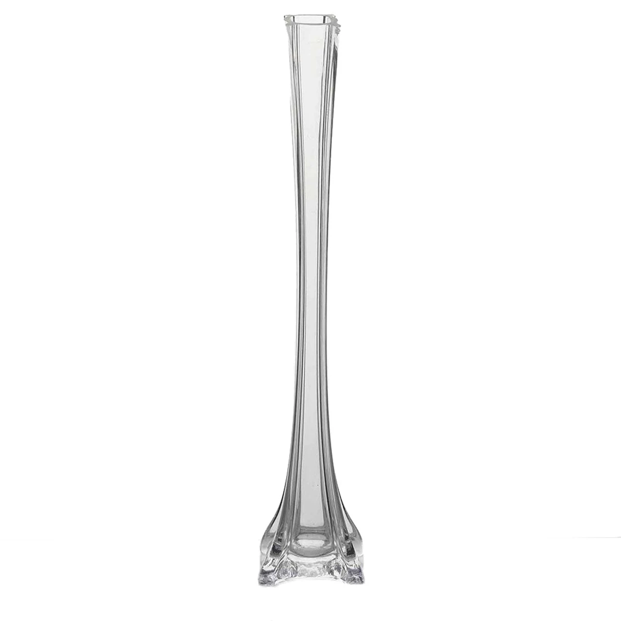 16 Inch Clear Tower Vase - 24 Pieces 1 16 Inch Clear Tower Vase - 24 Pieces