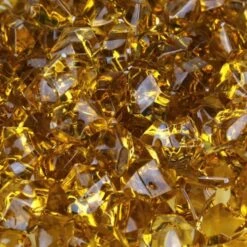 Amber Acrylic Crushed Ice Rocks Vase Filler, 1" (Wholesale 24 LBS/Case) 10 Amber Acrylic Crushed Ice Rocks Vase Filler, 1" (Wholesale 24 LBS/Case) -Home Decoration Discount acrylic ice rocks vfac002am 3