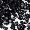 Black Acrylic Crushed Ice Rocks Vase Filler, 1" (Wholesale 24 LBS/Case)