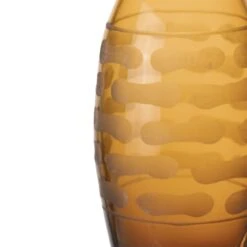 Decorative Amber Gold Glass Vase H-13" D-1.5" (Wholesale 12 Pcs Per Case) -Home Decoration Discount amber autumn decorative vase dg0137am surface 1000