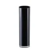 Case Of 4 - Glass Black Cylinder Vase, H-20" D-6"