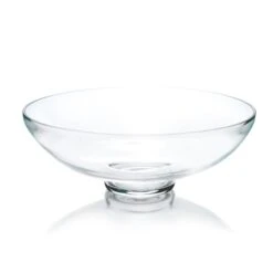 Glass Footed Decorative Bowl, H-4.5" D-12" (Wholesale 3 PCS/Case) 9 Glass Footed Decorative Bowl, H-4.5" D-12" (Wholesale 3 PCS/Case) -Home Decoration Discount bowl1 1000