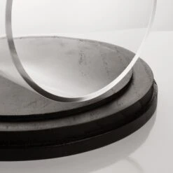 Glass Cloche Display Dome With Black Wood Base, H-29" D-11" (Wholesale 2 PCS/Case) -Home Decoration Discount cloche dome gdo103wb detail 2 800 1 1