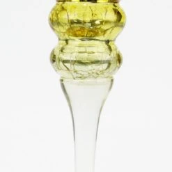 Set Of 3 Mercury Gold Crackle Glass, H-12" H-14" H-16" (Wholesale 3 SETS/Case) 12 Set Of 3 Mercury Gold Crackle Glass, H-12" H-14" H-16" (Wholesale 3 SETS/Case) -Home Decoration Discount crackle mercury gold candle holder gch351s3gd 4