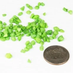 Green Crushed Gravel, Pebbles Stones, 0.07” – 0.2”, 24 Lbs 7 Green Crushed Gravel, Pebbles Stones, 0.07” – 0.2”, 24 Lbs -Home Decoration Discount crushed rocks vase fillers vfcs001g 3