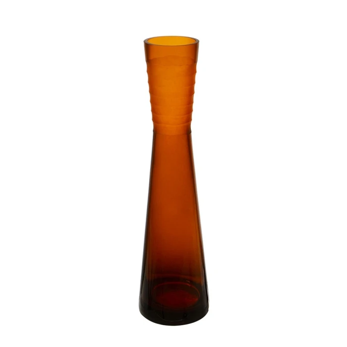 Carved Autumn Carved Vase H-14.5", Open-2.75" (Wholesale 6 Pcs Per Case) 1 Carved Autumn Carved Vase H-14.5", Open-2.75" (Wholesale 6 Pcs Per Case)