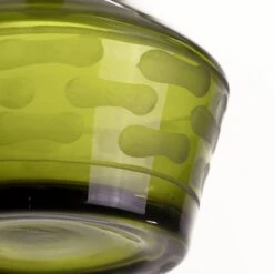 Decorative Olive Green Glass Vase 14.5" (Wholesale 6 Pcs Per Case) -Home Decoration Discount dg0133og surface 1000