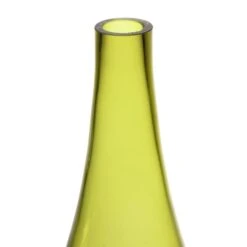 Decorative Olive Green Glass Vase H-14.5" D-1.5" (Wholesale 6 Pcs Per Case) -Home Decoration Discount dg0134og top 1000